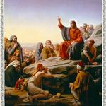 The Sermon on the Mount. Painting by Carl Bloch.