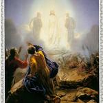 The Transfiguration.  Painting by Carl Bloch.