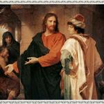 Christ and the Rich Young Man. Painting by Heinrich Hoffmann.