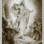 The Resurrection.  Drawing by Heinrich Hoffmann.